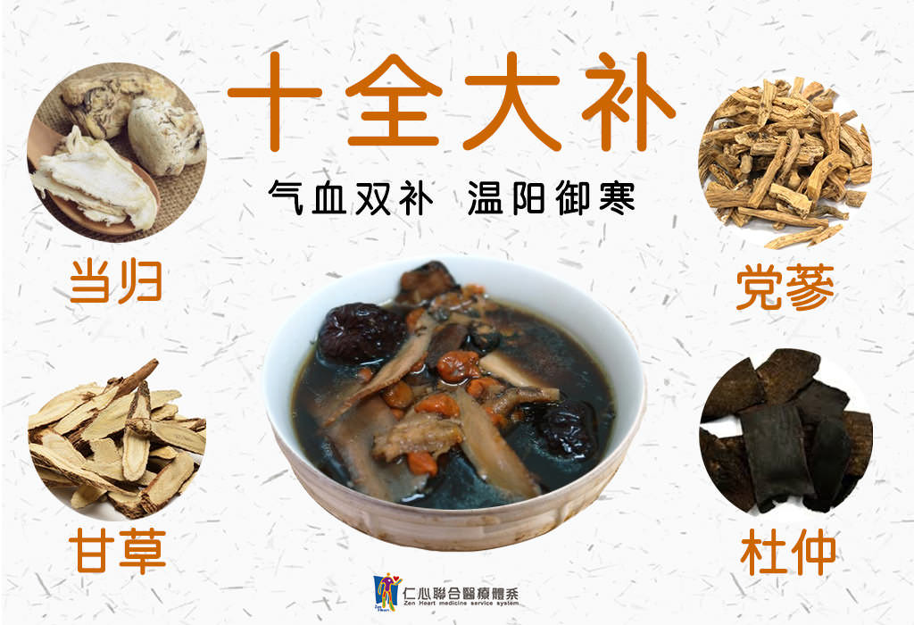 十全大補湯料